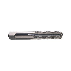 CLEVELAND 3/8-16 Bottoming RH H2 Bright High Speed Steel 4-Flute Straight Flute Hand Tap C54581