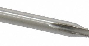 CLEVELAND #2-56 Bottoming RH 2B H2 Bright High Speed Steel 3-Flute Straight Flute Hand Tap C54091