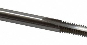 CLEVELAND #5-40 Bottoming RH 2B/3B H2 Bright High Speed Steel 2-Flute Straight Flute Hand Tap C54187