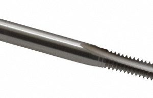 CLEVELAND #5-40 Taper RH 2B/3B H2 Bright High Speed Steel 3-Flute Straight Flute Hand Tap C54188