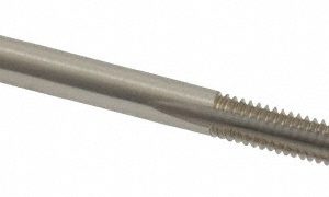 CLEVELAND #6-40 Taper RH 2B/3B H2 Bright High Speed Steel 3-Flute Straight Flute Hand Tap C54232