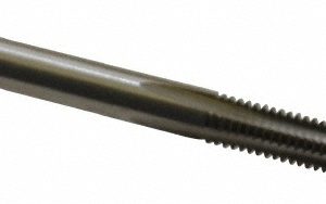 CLEVELAND #8-36 Plug RH 2B/3B H2 Bright High Speed Steel 4-Flute Straight Flute Hand Tap C54290