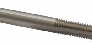 CLEVELAND #10-32 Plug RH 3B H2 Bright High Speed Steel 2-Flute Straight Flute Hand Tap C54343