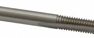 CLEVELAND #10-32 Plug RH 2B H3 Bright High Speed Steel 2-Flute Straight Flute Hand Tap C54352