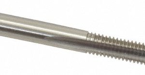 CLEVELAND #10-32 Plug RH 2B H3 Bright High Speed Steel 3-Flute Straight Flute Hand Tap C54354