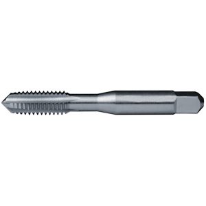 CLEVELAND #10-32 Plug RH 2B H3 Bright High Speed Steel 4-Flute Straight Flute Hand Tap C54357