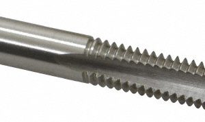 CLEVELAND 5/16-18 Plug RH 3B H3 Bright High Speed Steel 3-Flute Straight Flute Hand Tap C54509