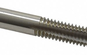 CLEVELAND 5/16-18 Bottoming RH 3B H3 Bright High Speed Steel 3-Flute Straight Flute Hand Tap C54510