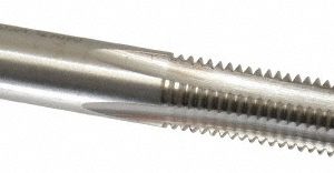 CLEVELAND 5/16-24 Plug RH 3B H3 Bright High Speed Steel 4-Flute Straight Flute Hand Tap C54519