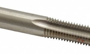 CLEVELAND 5/16-24 Bottoming RH 3B H3 Bright High Speed Steel 4-Flute Straight Flute Hand Tap C54520