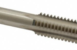 CLEVELAND 1/2-13 Bottoming RH 3B H3 Bright High Speed Steel 4-Flute Straight Flute Hand Tap C54728