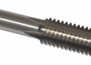 CLEVELAND 1/2-13 Bottoming RH 2B H5 Bright High Speed Steel 4-Flute Straight Flute Hand Tap C54733