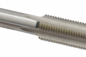 CLEVELAND 1/2-20 Taper RH 3B H3 Bright High Speed Steel 4-Flute Straight Flute Hand Tap C54737