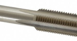 CLEVELAND 1/2-20 Plug RH 3B H3 Bright High Speed Steel 4-Flute Straight Flute Hand Tap C54738