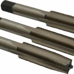 CLEVELAND Tap Set: 1/2-20 UNF, 4 Flute, Bottoming Plug & Taper, High Speed Steel, Bright Finish C54741