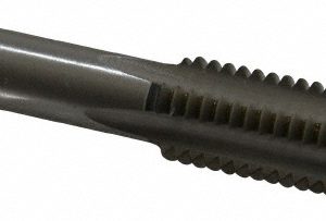 CLEVELAND 9/16-12 Bottoming RH H3 Bright High Speed Steel 4-Flute Straight Flute Hand Tap C54761