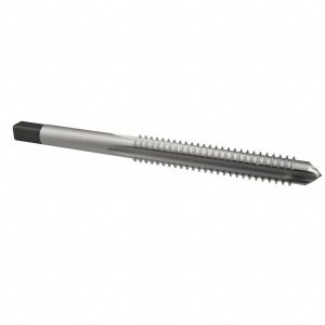 CLEVELAND 9/16-18 Taper RH H3 Bright High Speed Steel 4-Flute Straight Flute Hand Tap C54765