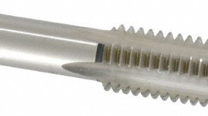 CLEVELAND 5/8-11 Taper RH 3B H3 Bright High Speed Steel 4-Flute Straight Flute Hand Tap C54779