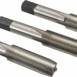 CLEVELAND Tap Set: 5/8-18 UNF, 4 Flute, Bottoming Plug & Taper, High Speed Steel, Bright Finish C54790