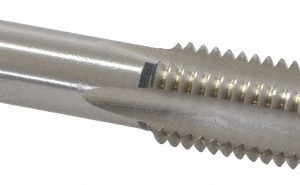 CLEVELAND 11/16-11 Taper RH H3 Bright High Speed Steel 4-Flute Straight Flute Hand Tap C54813