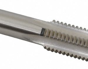 CLEVELAND 11/16-11 Plug RH H3 Bright High Speed Steel 4-Flute Straight Flute Hand Tap C54814