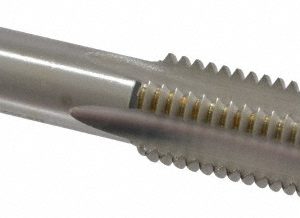 CLEVELAND 3/4-10 Plug RH H3 Bright High Speed Steel 4-Flute Straight Flute Hand Tap C54839