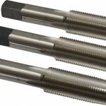 CLEVELAND Tap Set: 3/4-16 UNF, 4 Flute, Bottoming Plug & Taper, High Speed Steel, Bright Finish C54849