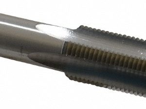 CLEVELAND 7/8-14 Plug RH 3B H4 Bright High Speed Steel 4-Flute Straight Flute Hand Tap C54891