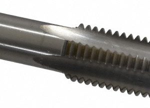 CLEVELAND 1-8 Taper RH 3B H4 Bright High Speed Steel 4-Flute Straight Flute Hand Tap C54923