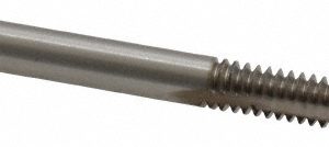 CLEVELAND Spiral Point Tap: #10-24 UNC, 2 Flutes, Plug, 2B/3B Class of Fit, High Speed Steel, Bright Finish C57097