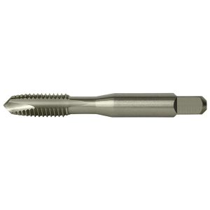 CLEVELAND Spiral Point Tap: 5/16-24, UNF, 2 Flutes, Plug, 2B, High Speed Steel, Bright Finish C57157