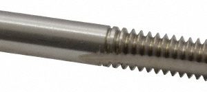 CLEVELAND Spiral Point Tap: 1/4-20, UNC, 2 Flutes, Bottoming, 3B, High Speed Steel, Bright Finish C57131