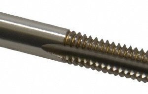 CLEVELAND Spiral Point Tap: 5/16-18, UNC, 3 Flutes, Plug, 3B, High Speed Steel, Bright Finish C57152