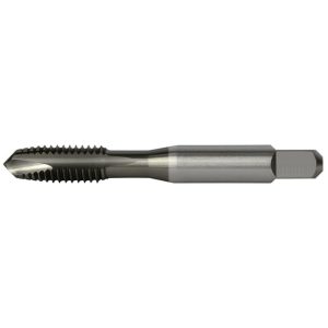 CLEVELAND Spiral Point Tap: 7/16-14, UNC, 3 Flutes, Plug, 2B, High Speed Steel, Bright Finish C57192
