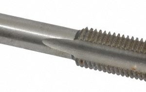 CLEVELAND Spiral Point Tap: 7/16-20, UNF, 3 Flutes, Plug, 2B, High Speed Steel, Bright Finish C57195
