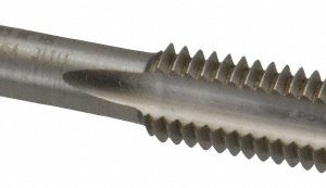 CLEVELAND Spiral Point Tap: 1/2-13, UNC, 3 Flutes, Plug, 2B, High Speed Steel, Bright Finish C57216