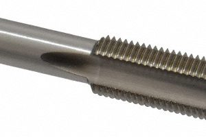 CLEVELAND Spiral Point Tap: 1/2-20 UNF, 3 Flutes, Plug, 3B Class of Fit, High Speed Steel, Bright Finish C57220