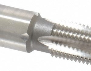 CLEVELAND Standard Pipe Tap: 1/4-18, NPSF, 4 Flutes, High Speed Steel, Bright/Uncoated C64131
