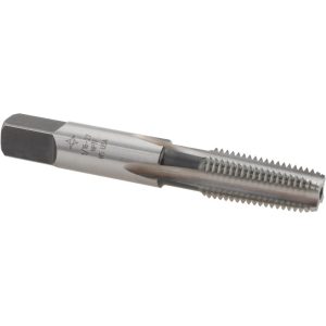 CLEVELAND Standard Pipe Tap: 1/16-27, NPT, 4 Flutes, High Speed Steel, Bright/Uncoated C64036