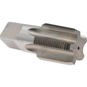 CLEVELAND Standard Pipe Tap: 1-1/4 - 11-1/2, NPT, 5 Flutes, High Speed Steel, Bright/Uncoated C64044