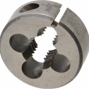 CLE-LINE Round Die: 3/8-16, 1" OD, High Speed Steel C65816