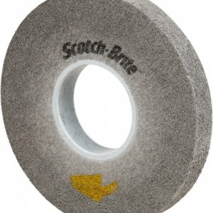 3M Deburring Wheel: 8" Dia, 1" Face Width, 3" Hole, Silicon Carbide 7100046809