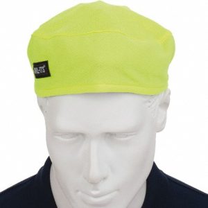 ERGODYNE Skull Cap: Size Universal, Lime 12505