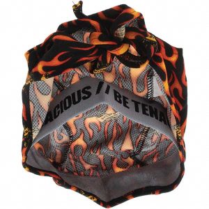ERGODYNE Tie Hat: Size Universal, Black, Orange, White & Yellow 12485