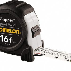 KOMELON Tape Measure: 16' Long, 1" Width, White Blade SM5416