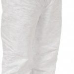 DUPONT 50 Qty 1 Pack Size XL, Tyvek General Purpose Work Pants TY350SWHXL005000