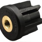 GIBRALTAR 2" Tube, 1/2-13 Thread, 1,800 Lb Capacity, Round Tube End TE2-2B-G