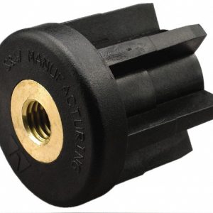 GIBRALTAR 2" Tube, 1/2-13 Thread, 1,800 Lb Capacity, Round Tube End TE2-2B-G