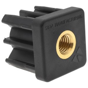 GIBRALTAR 2" Tube, 5/8-11 Thread, 1,800 Lb Capacity, Square Tube End TE2-3C-G