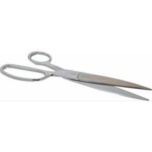 HERITAGE CUTLERY Shears: 10" OAL, 5" LOC, Chrome-Plated Blades 110